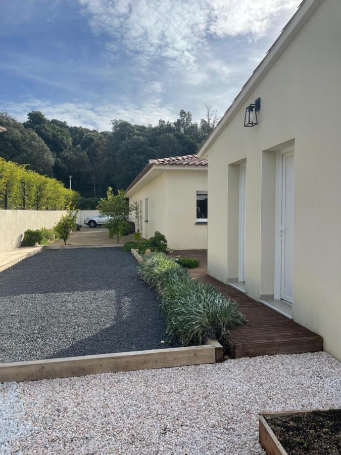Magnifique Villa Recente Entre Mer Et Montagne Situee Entre Ajaccio Et Porticcio Cauro Eksteriør billede