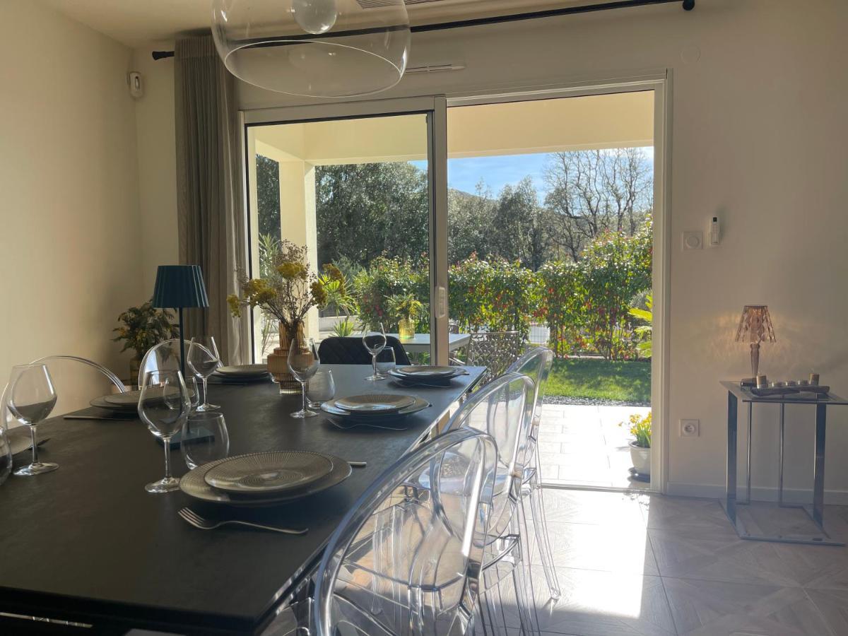 Magnifique Villa Recente Entre Mer Et Montagne Situee Entre Ajaccio Et Porticcio Cauro Eksteriør billede
